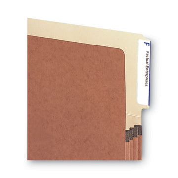 Smead® Redrope Drop-front End Tab File Pockets, 3.5" Expansion, Letter Size, Redrope, 10-box freeshipping - TVN Wholesale